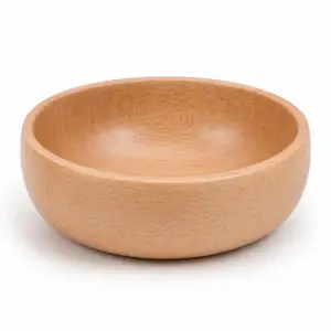 Beech wood serving Bowl