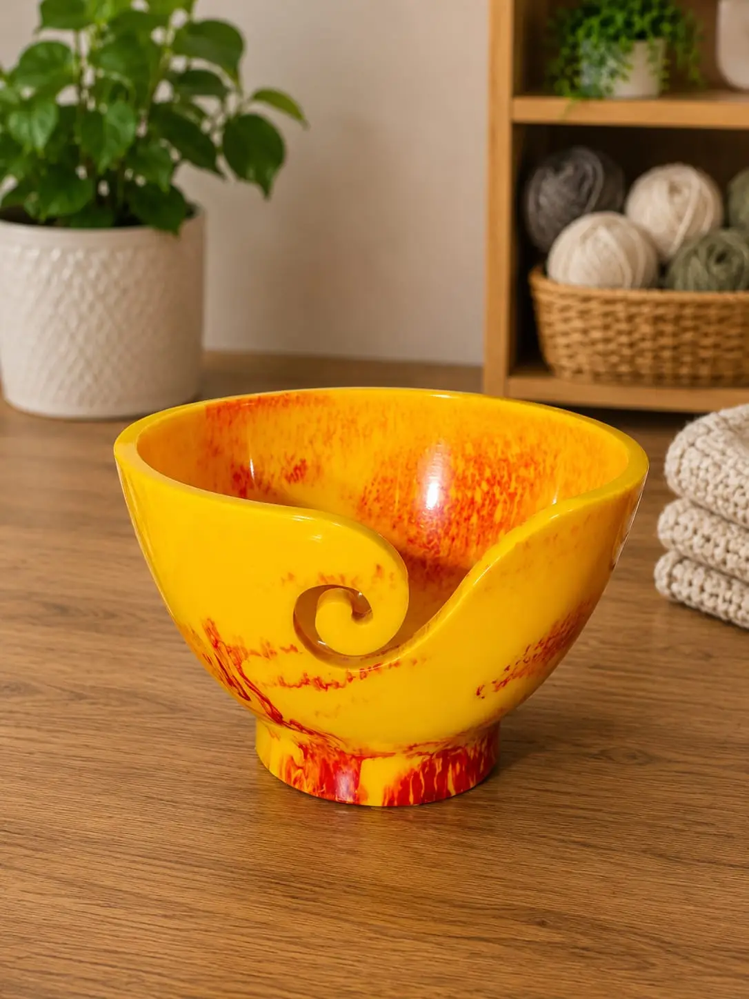 Resin Yarn Bowl